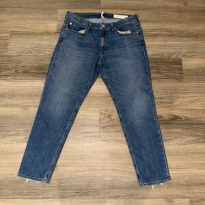 Rag & Bone Dre Boyfriend Jeans Womens 30 Low Rise‎ Slim Relaxed Denim
